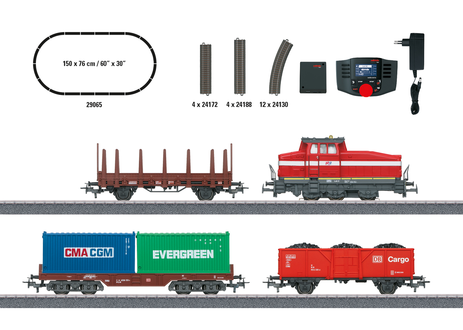 Märklin 29065 Spur H0  Digital-Startpackung Moderner R249