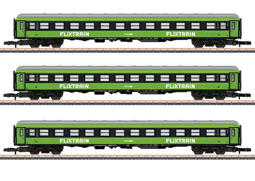 Märklin 87403 Spur Z Wagen-Set 1 Flixtrain