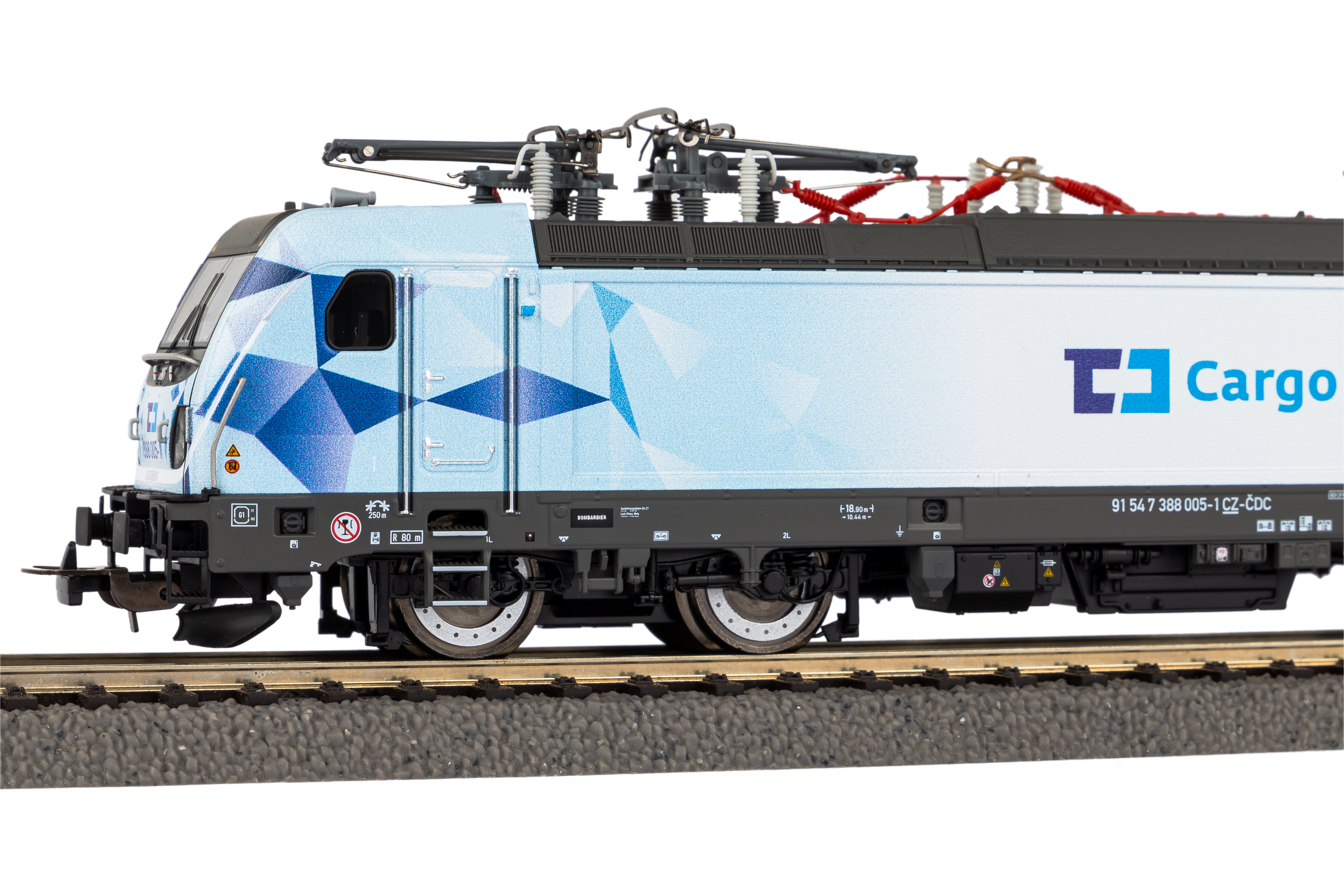 H0 DC E-Lok BR 388 CD Cargo VI                 [UVP 199