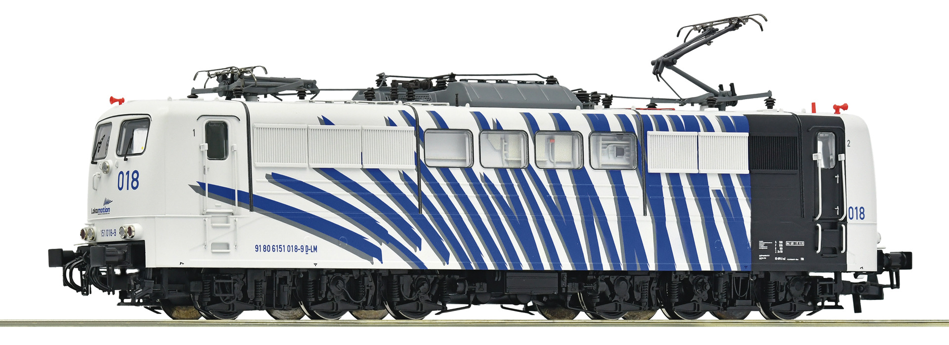 ROCO 7510115 Elektrolokomotive 151 018-9, Lokomotion D379,9