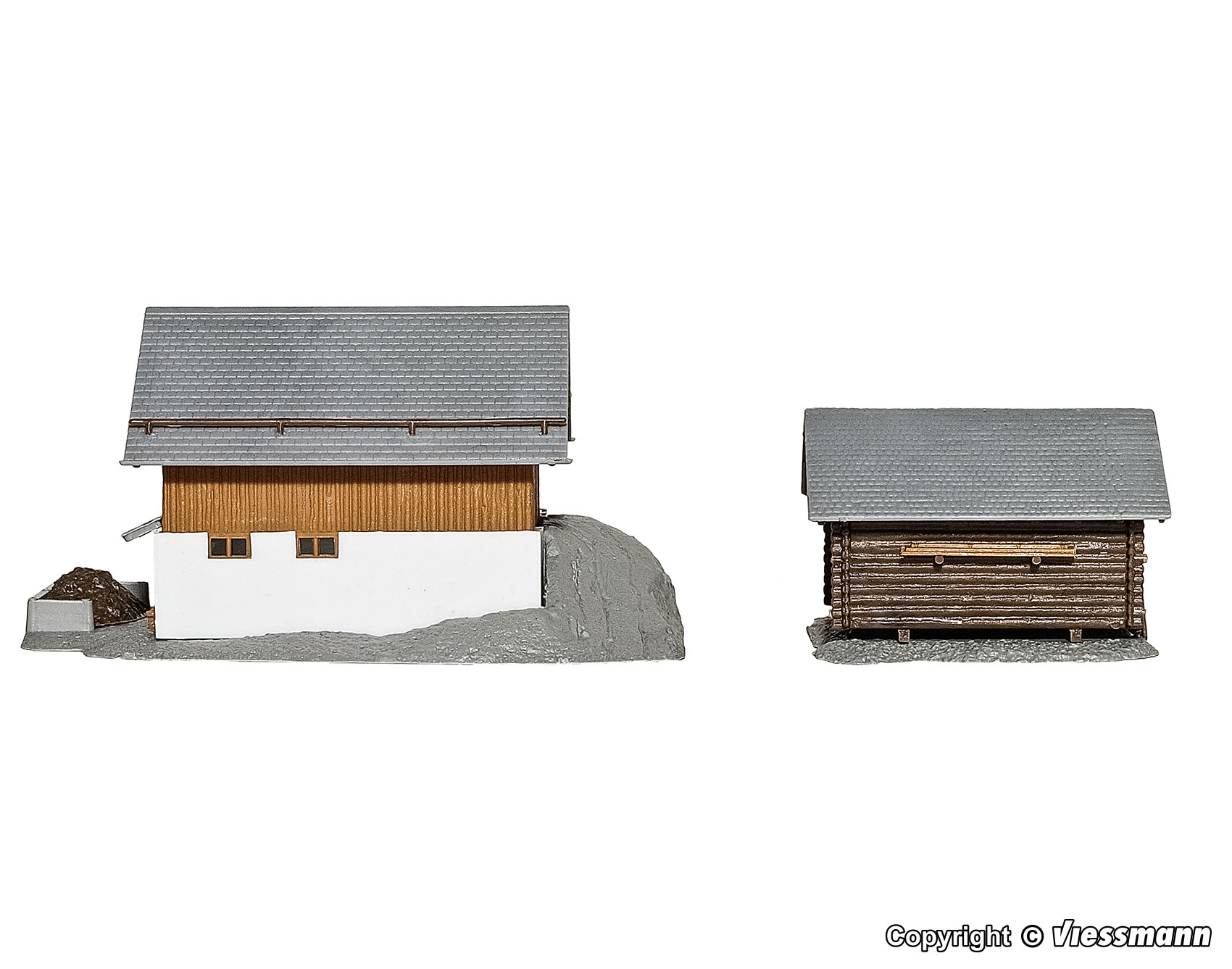 Kibri 36817 Spur Z Stall mit Stadel in Elm         25,95