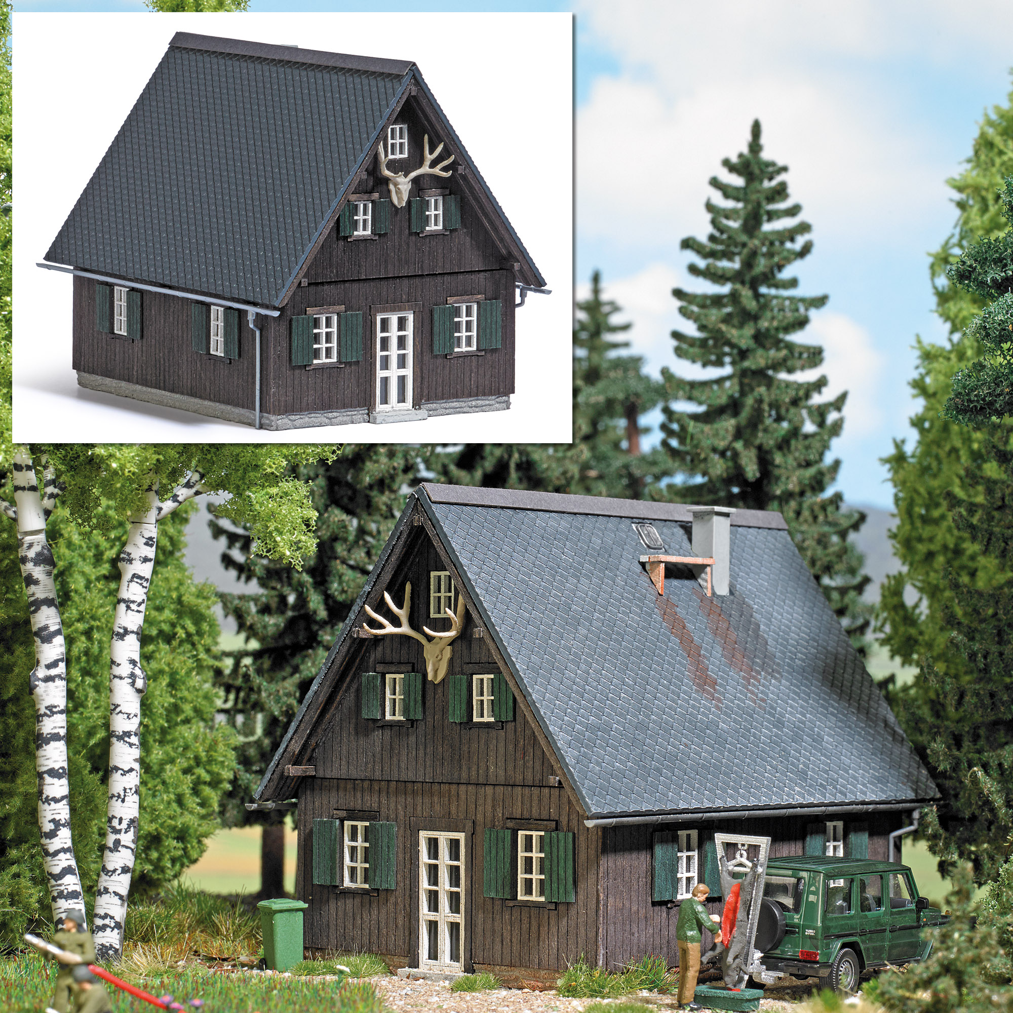 Busch 1920 Spur H0 Forsthaus H0                       49,99