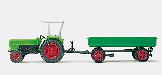 Spur H0 Ackerschlepper DEUTZ D 62 06             Preiser H0