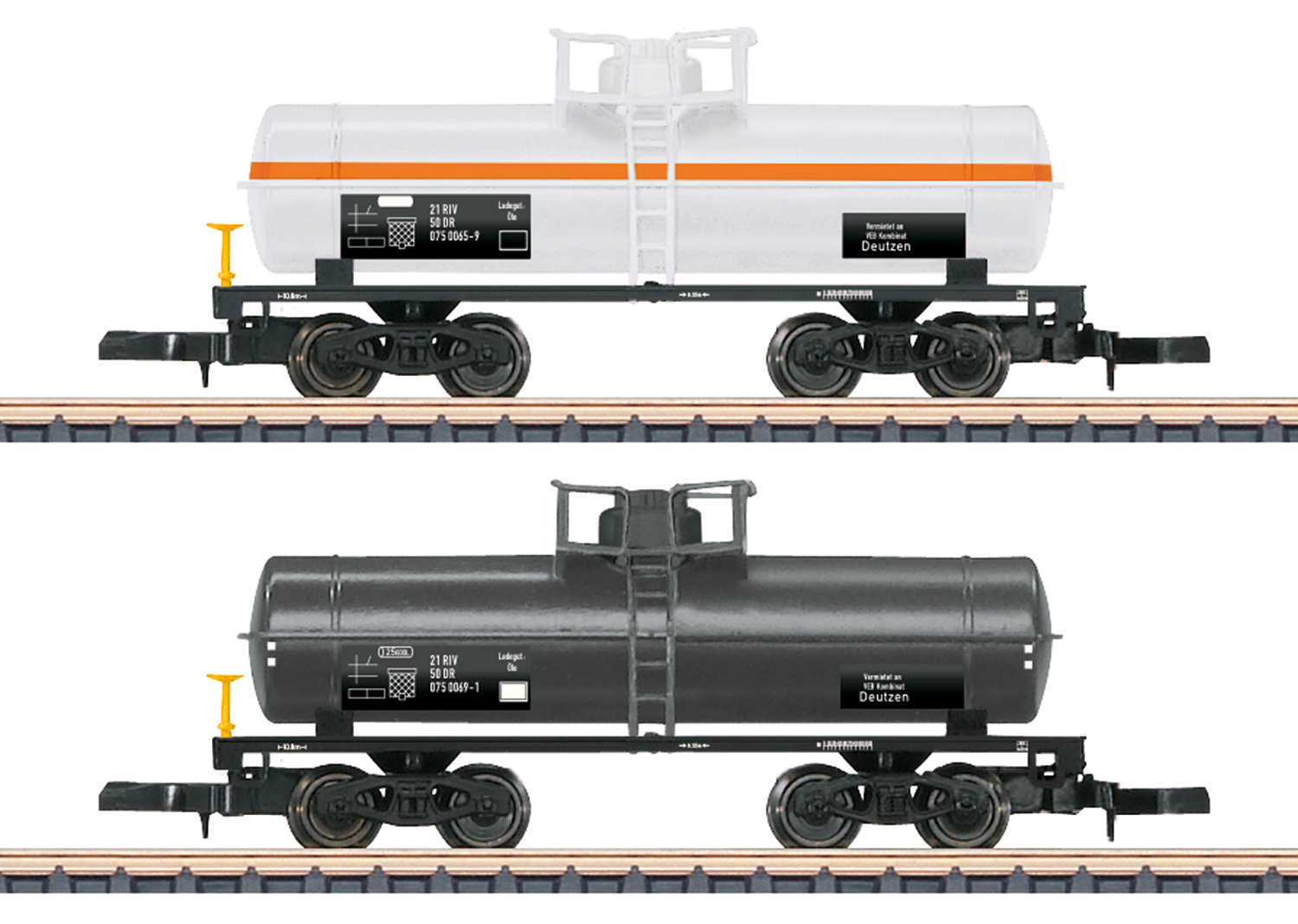 Märklin 82524 Spur Z  Wagen-Set DR VEB Deutzen