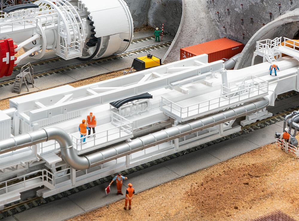 Faller 130899 Spur H0 Nachläufer für Gripper-TBM          69