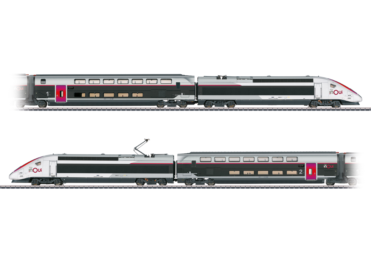 Märklin 37798 Spur H0  Hochgeschwindigkeitszug TGV INOUI