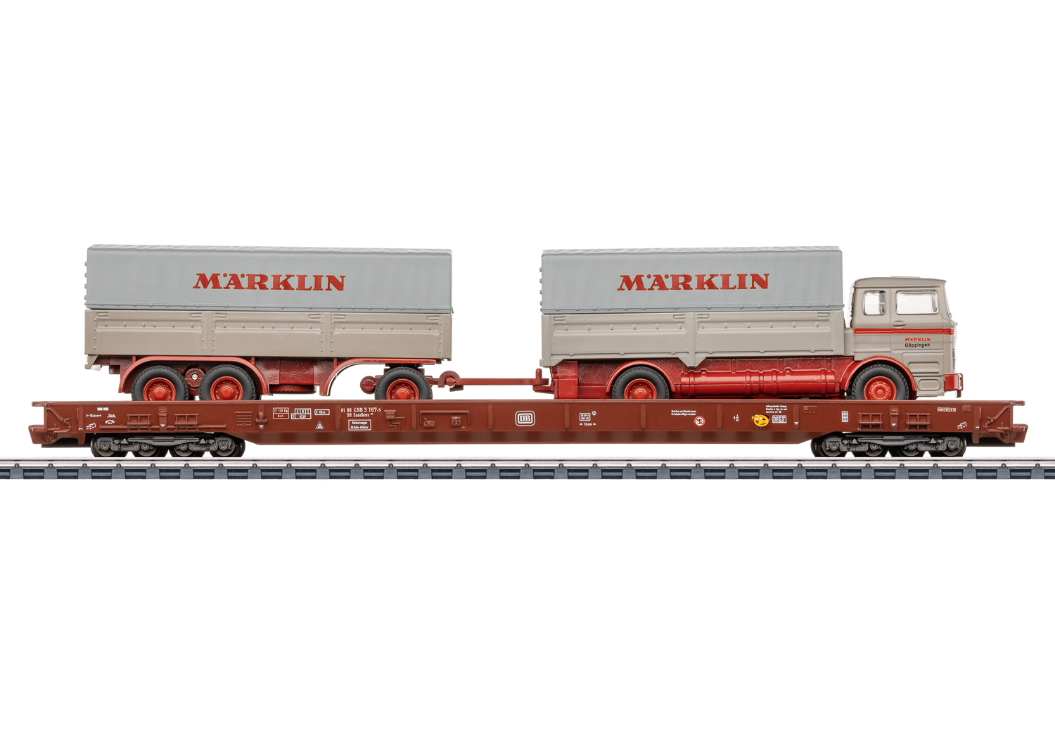 Märklin 47412 Spur H0  Niederflurwagen Saadkms