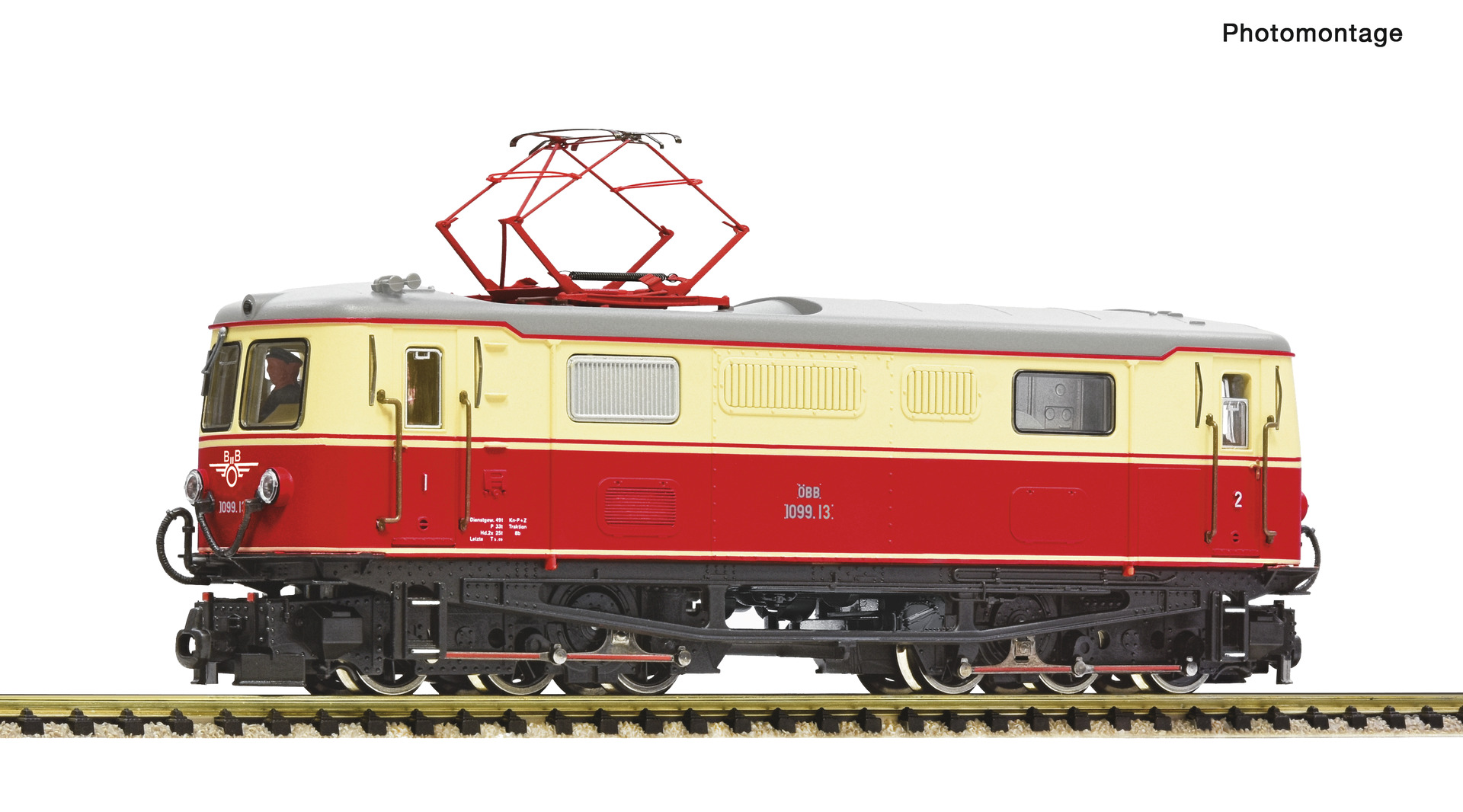 ROCO 7540008 Spur H0e Elektrolokomotive 1099.13 DC    219,9