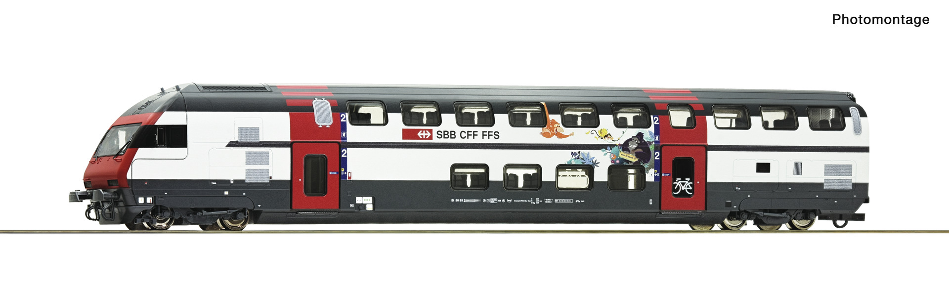 ROCO R6220218 Spur H0~ Doppelstock-Steuerwagen AC      179,9