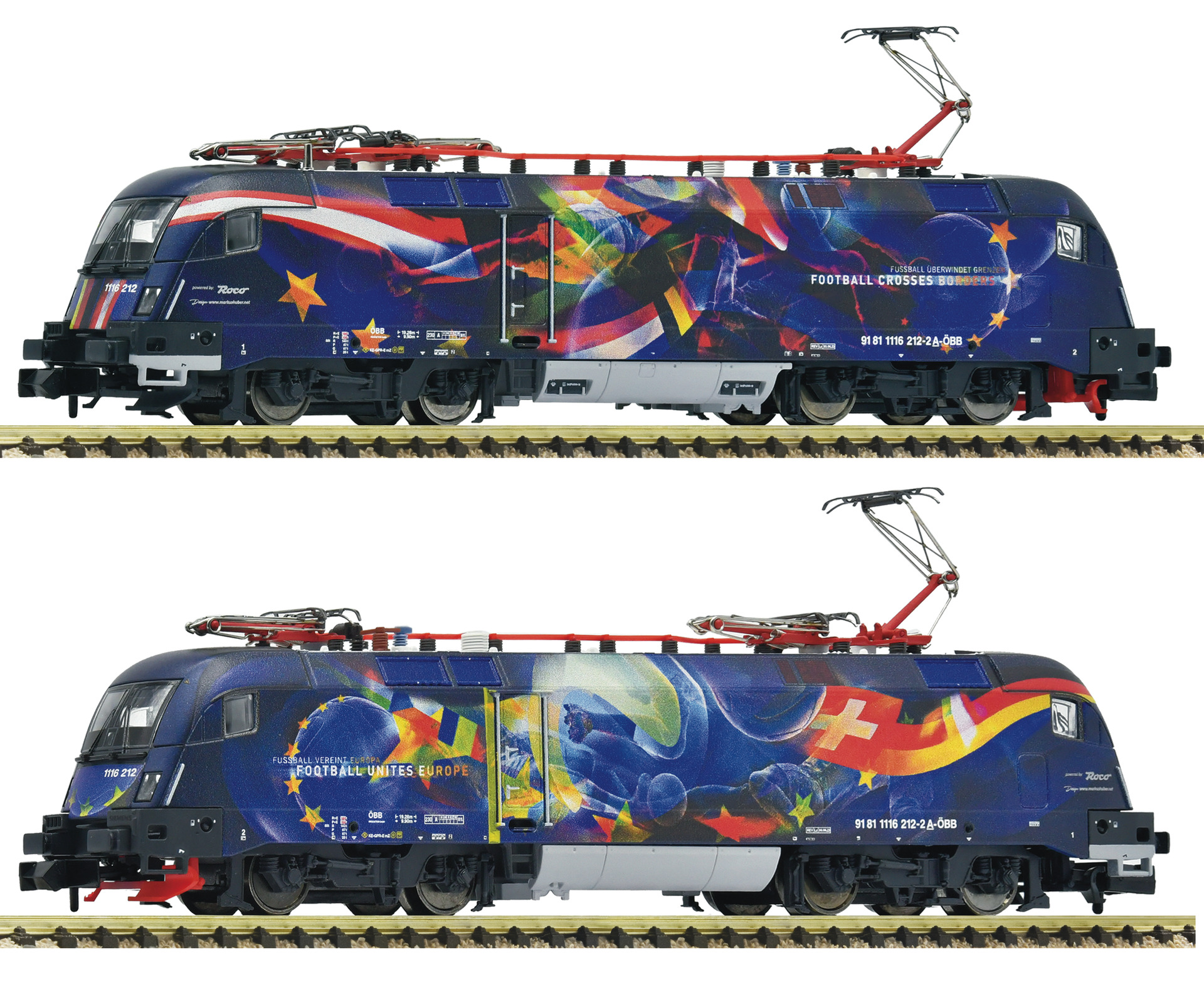 FLEISCHMANN 7570070 Spur N  E-Lok 1116 212 ÖBB DCC-Sound
