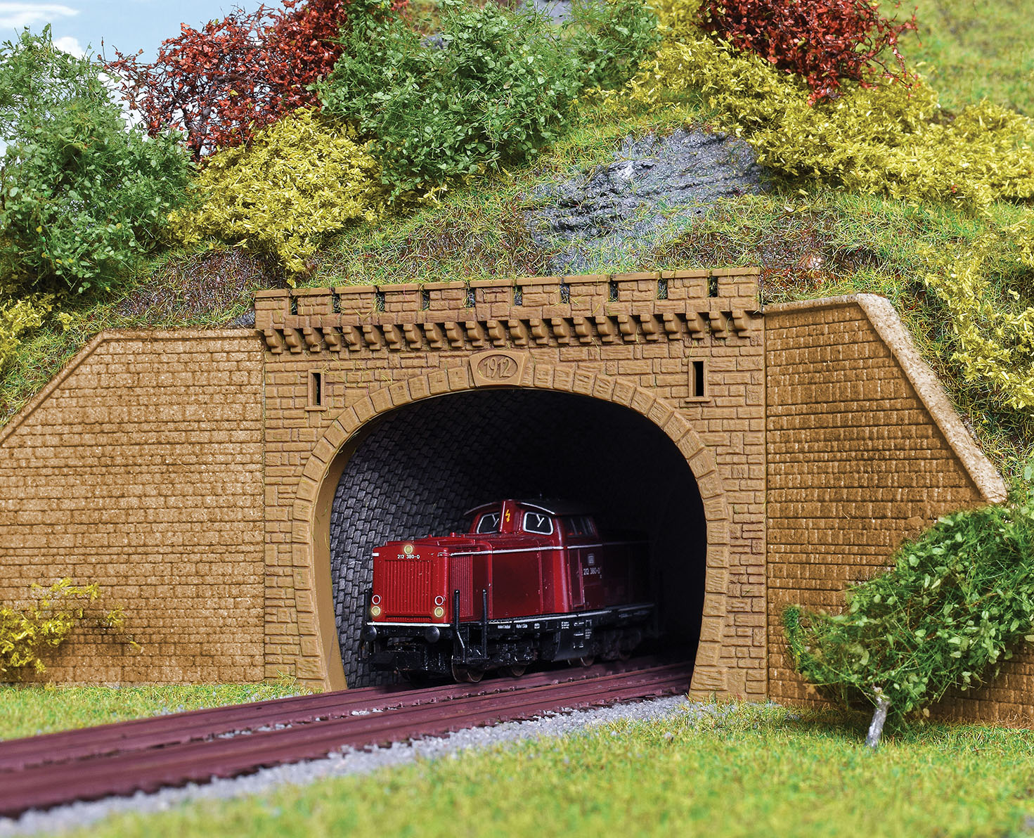 Vollmer 47812 Spur N Tunnelportal, zweigleisig,    7,95