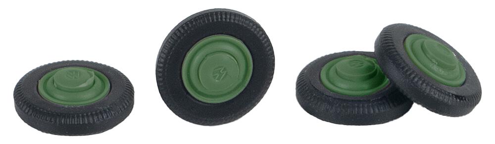 Faller 163119   4 Reifen und Felgen für VW Käfer Polizei