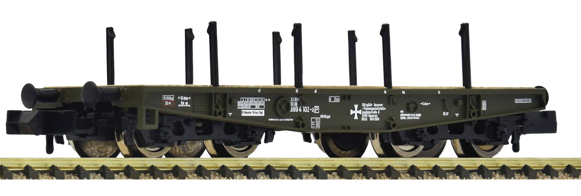 FLEISCHMANN 845605 Spur N  Schwerlast-Flachwagen