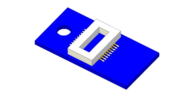 ESU 51999 Adapterplatine Next18 für 6 Ausgänge, Lötkontakten