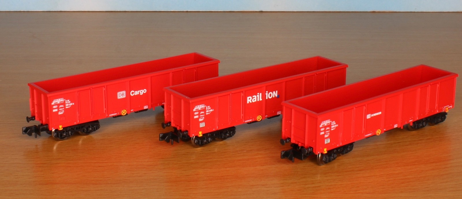 Arnold 6083 Spur N Set 3 Eaos Cargo/Railion/Schenker
