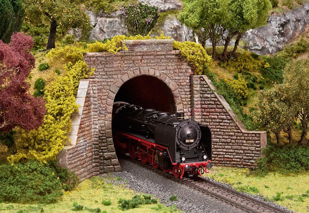 Faller 120559 Spur H0 Tunnelportal für Dampf- und Oberleitun