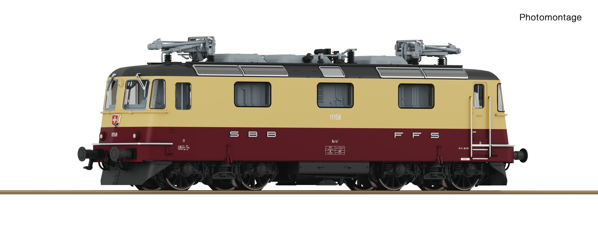 FLEISCHMANN 732470 Spur N  E-Lok Re 4/4 II TEE Snd.   349,9