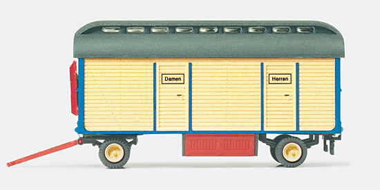 Spur H0 Toilettenwagen "Zirkus Krone"            Preiser H0