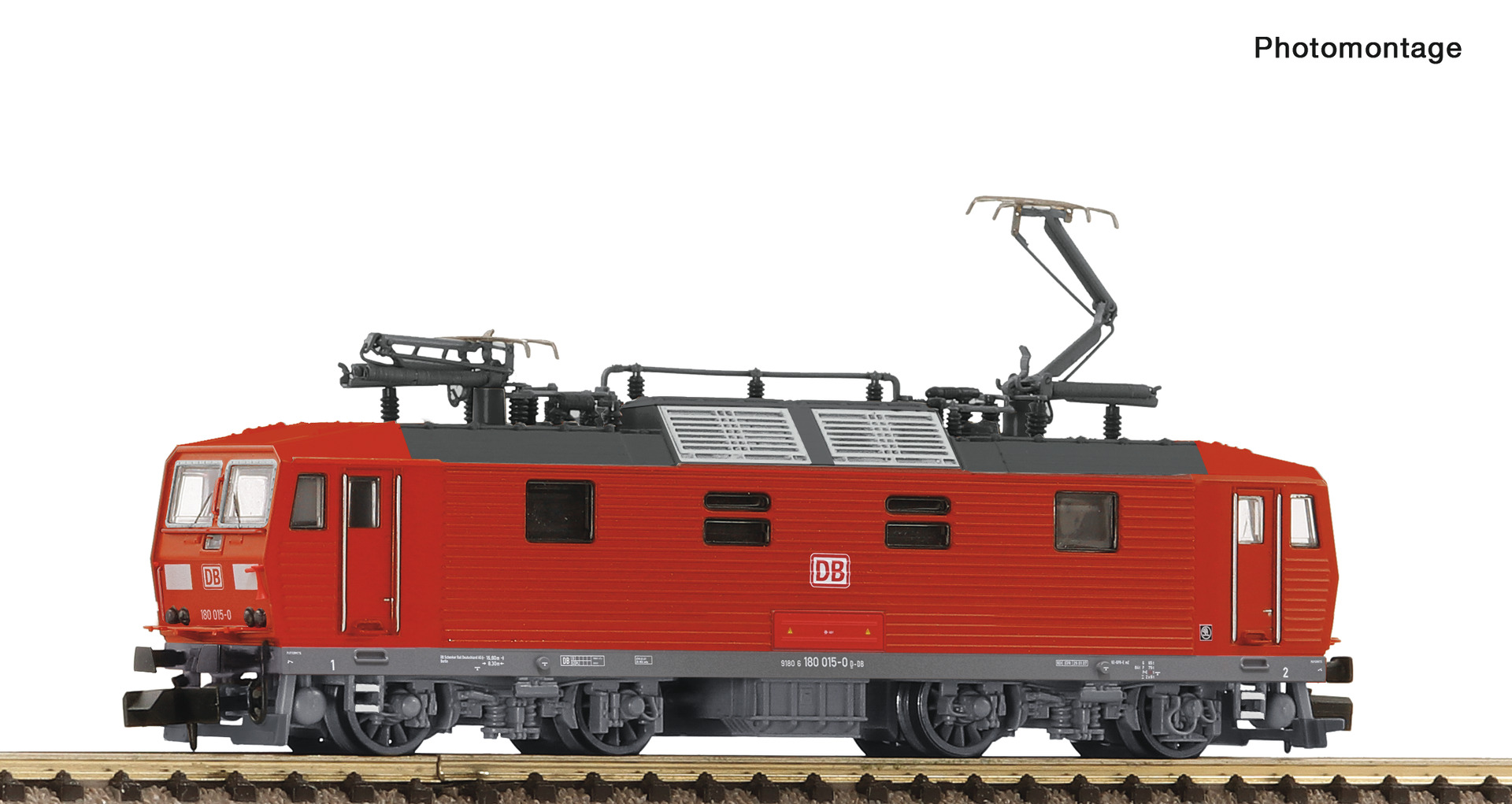 FLEISCHMANN 7570073 Spur N  E-Lok BR 180 DB-AG DCC-Sound