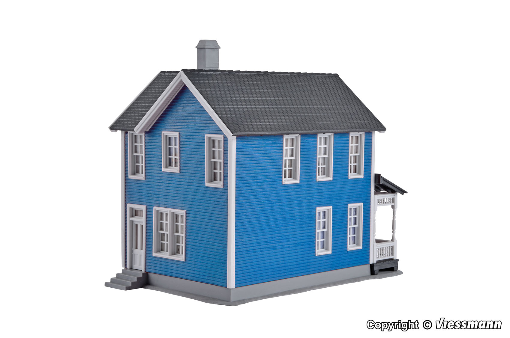 Kibri 38841 Spur H0 Schwedenhaus, blau             41,95