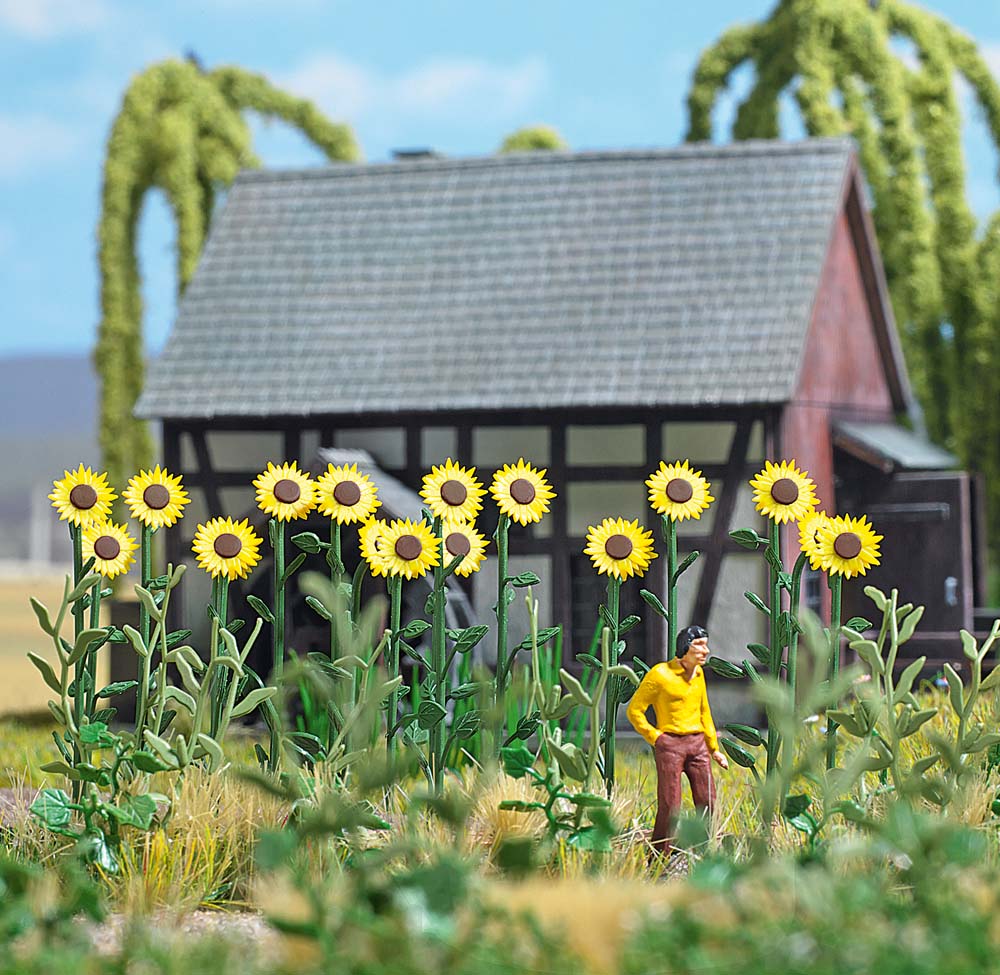 Spur H0  1261 Riesen-Sonnenblumen H0                  9,99
