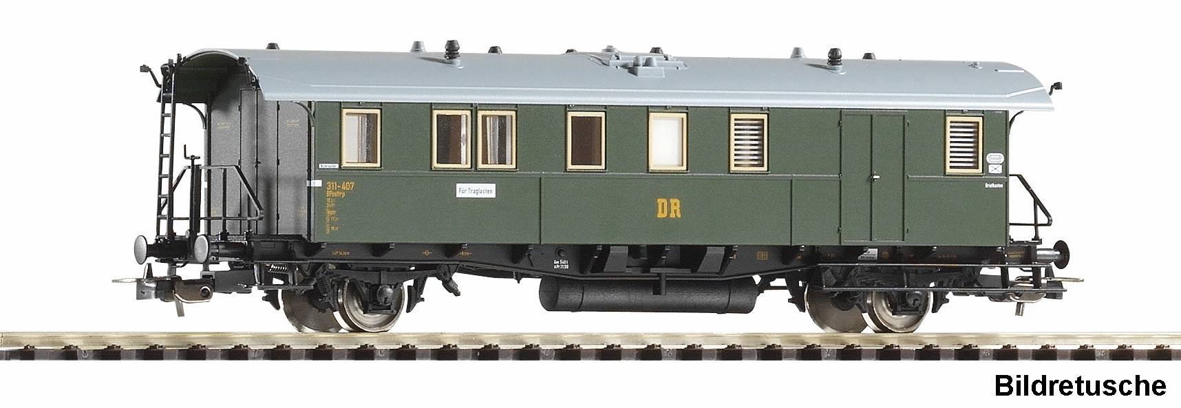 PIKO 53138 Spur H0  Post-Traglastwagen 2. Klasse DR 58,5