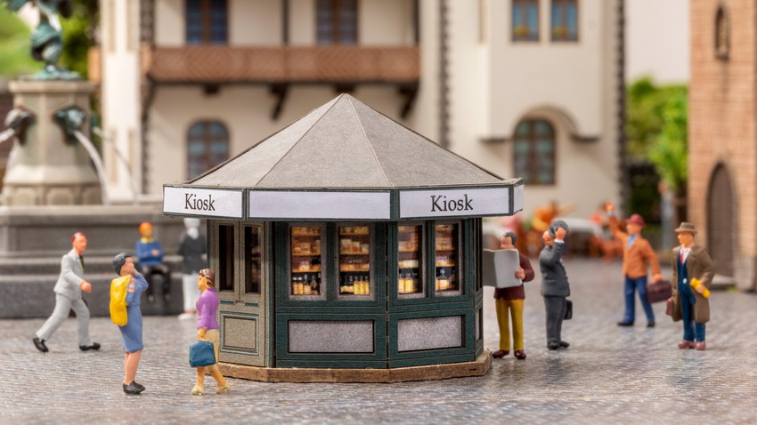 NOCH 14320 Spur  H0 Kiosk                           14,49