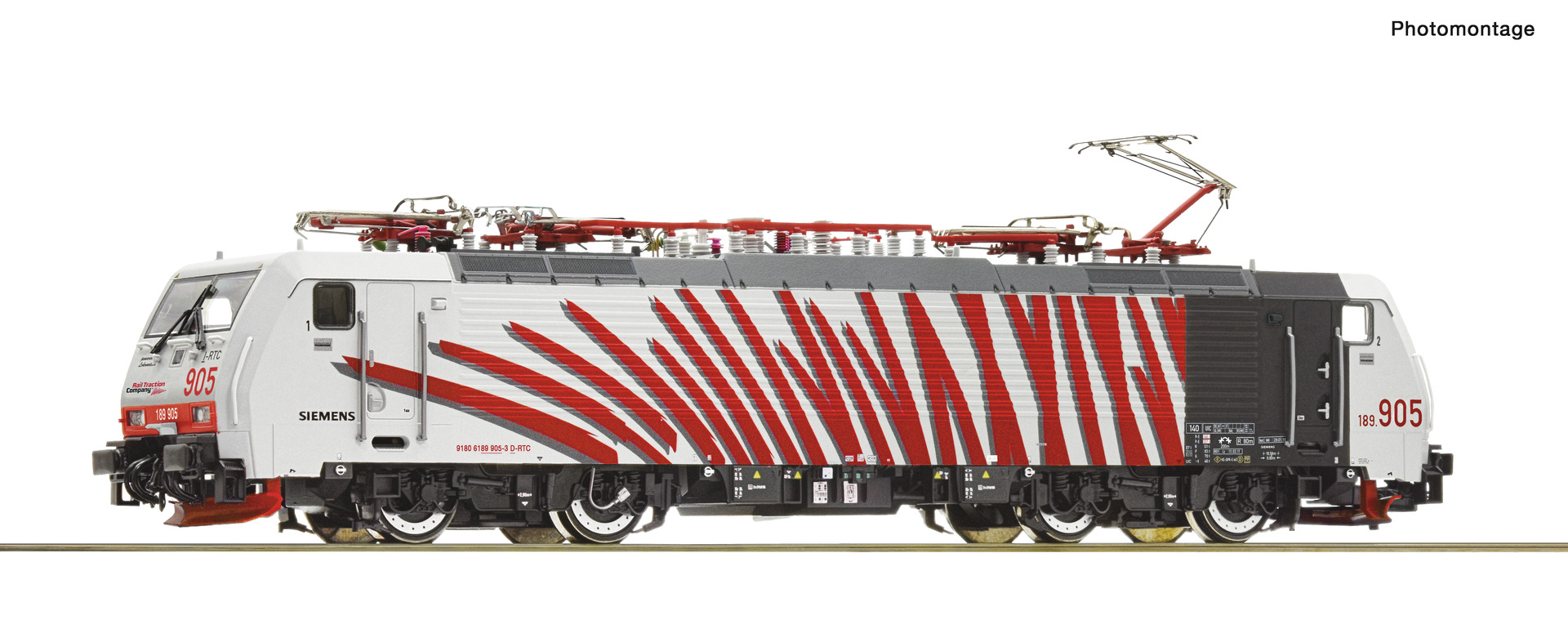 ROCO 7500176 Spur H0 E-Lok BR 189 RTC DC              249,9