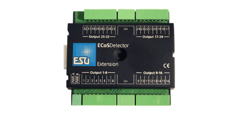 ESU 50095 ECoSDetector Rückmeldemodul  Erweiterung. 32 digit