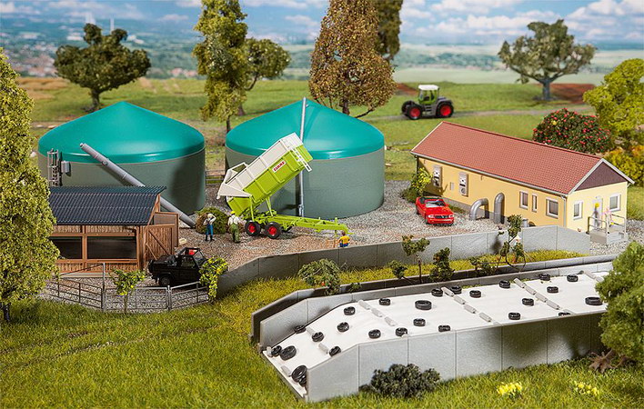 Faller 130468 Spur H0   Biogasanlage #
