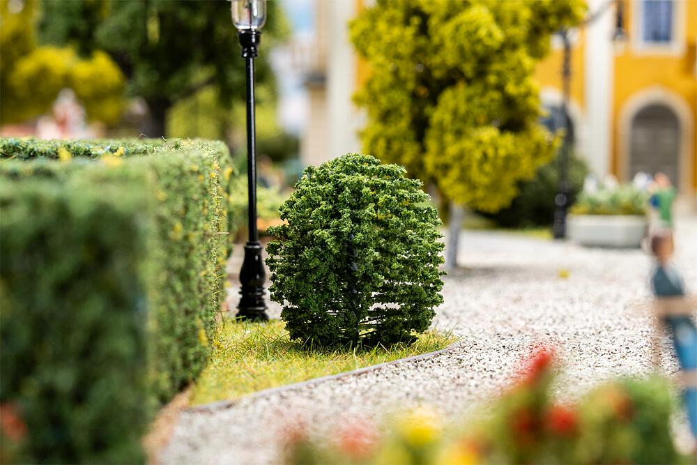 Faller 181594 10 Vorgartenbäume, Thuja, rund He26          1
