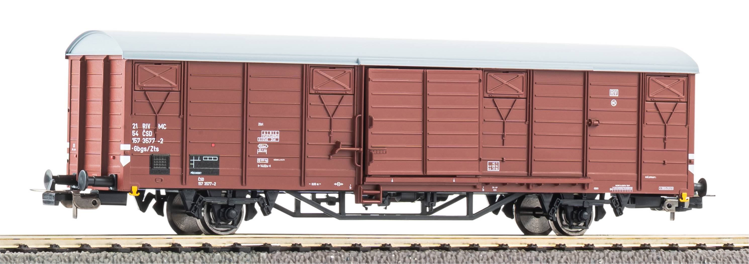 PIKO 24560 Spur H0  Gedeckter Güterwagen CSD IV     43,5