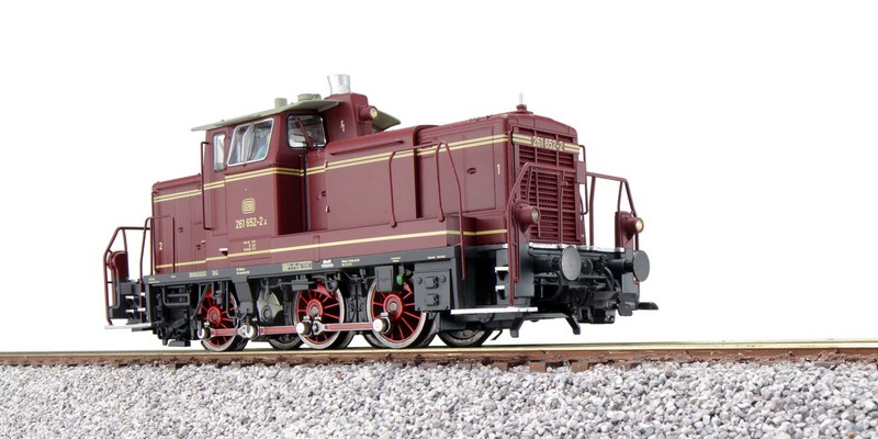 ESU 31744 =+~ Diesellok, H0, V60, 261 652 DB altrot Ep 4 #ey