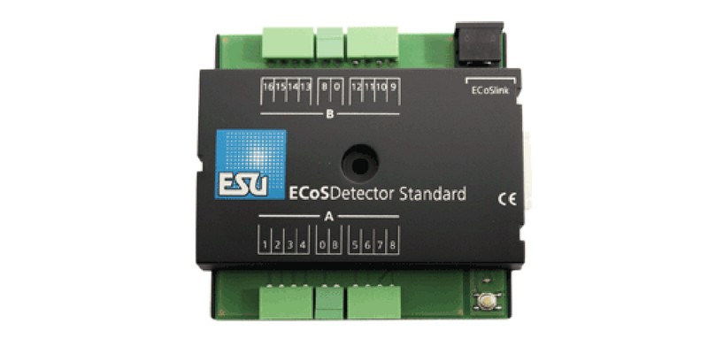 ESU 50096 ECoSDetector Standard Rückmeldemodul, 16 Dig. Eing
