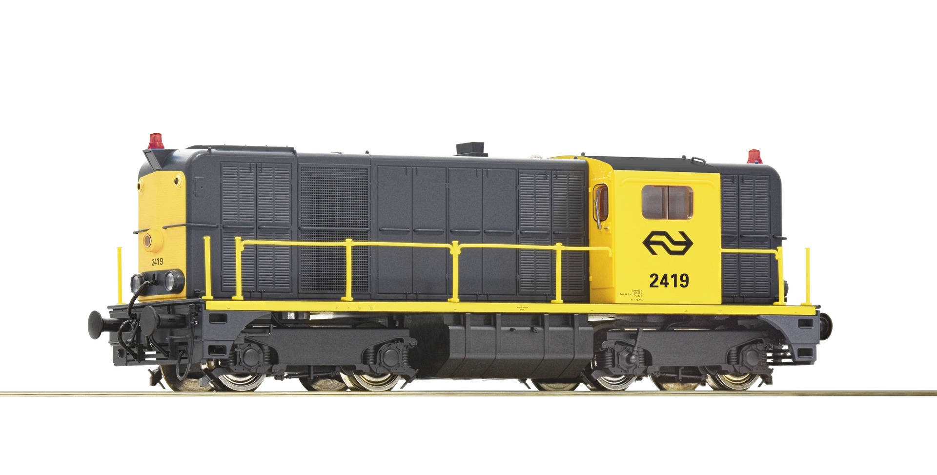 ROCO 7310065 Spur H0 Diesellok 2400 NS gelb DC-Sound D334,9