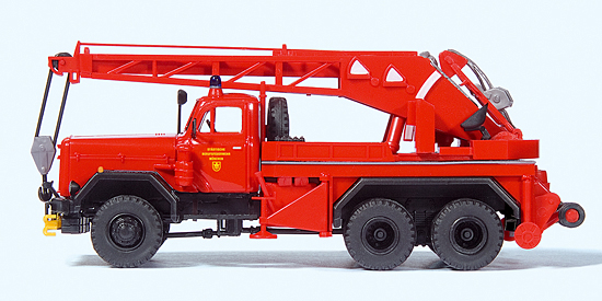 Spur H0 Kranwagen KW 16.F Magirus 250  NH2020    Preiser H0