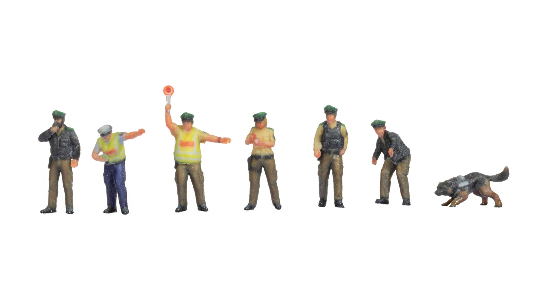 NOCH 35010 Spur N Polizisten grüne Uniform          13,49