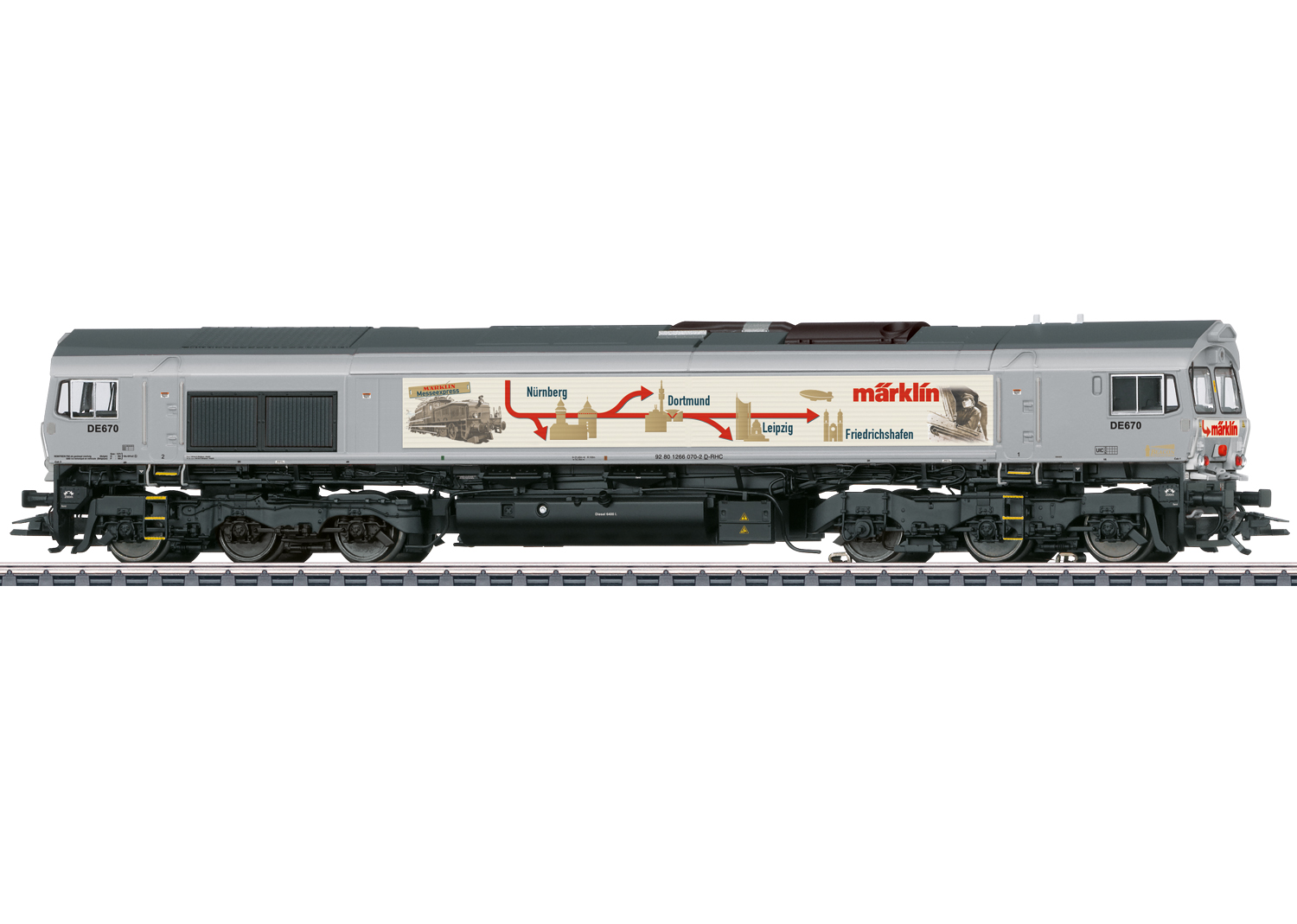 Märklin 39071 Spur H0  Diesellokomotive Class 66      489