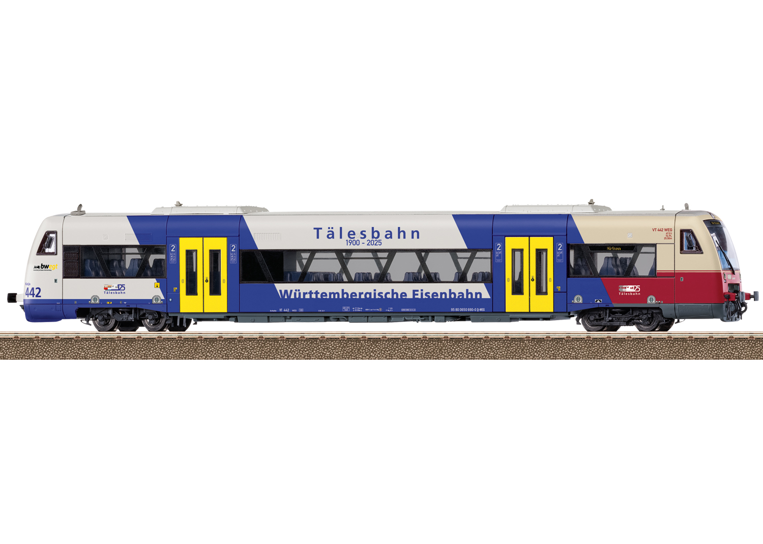 Trix 25971 Spur H0 Dieseltriebwagen RS WEG            269