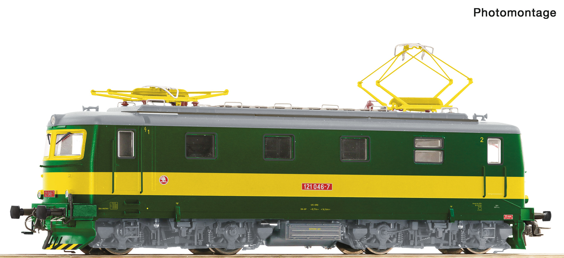 ROCO 7500135 Spur H0 Elektrolokomotive 121.046-7 DC   299,9