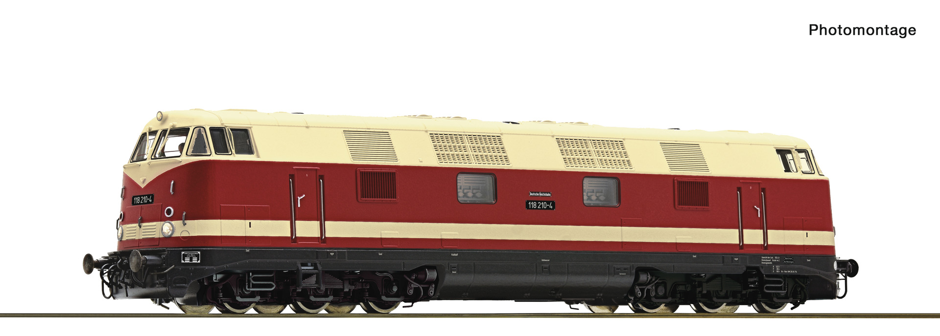ROCO 7310060 Spur H0 Diesellok BR 118 DR DC-Sound DCC 349,9