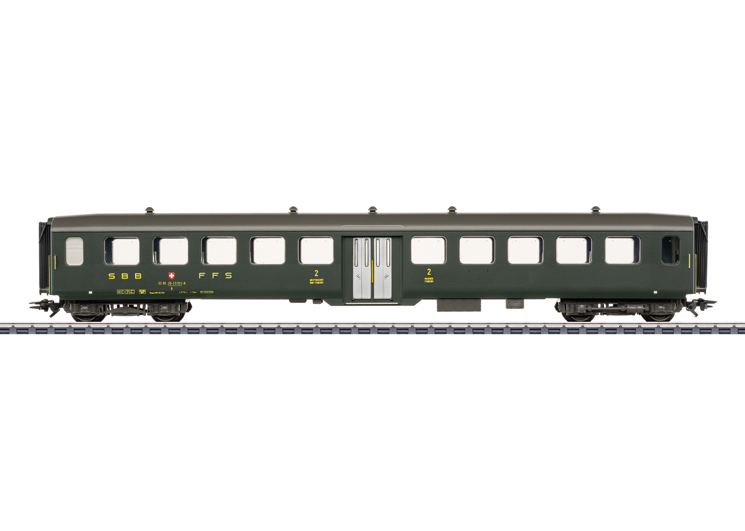 Märklin 43383 Spur H0  Leichtstahl-Sitzwagen 2. Klasse