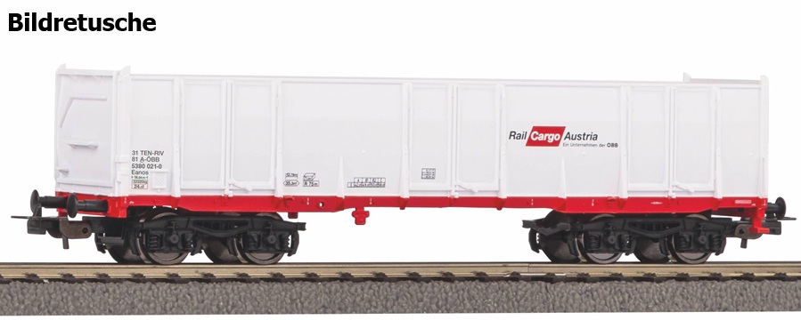 Piko 98553D2 Spur H0 Hochbordwg. Eaos Rail Cargo Austria VI