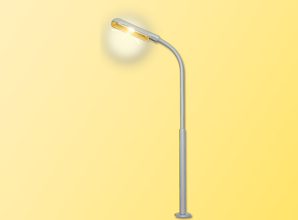 Viessmann 6491 Spur N Peitschenleuchte, LED gelb   14,5