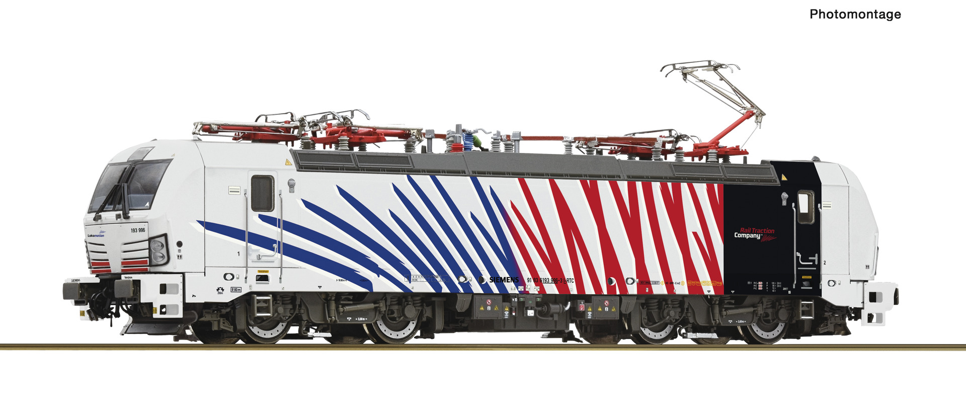 ROCO 7510191 Spur H0 E-Lok 193 996-3 Lomo/RTC DC-Sound369,9