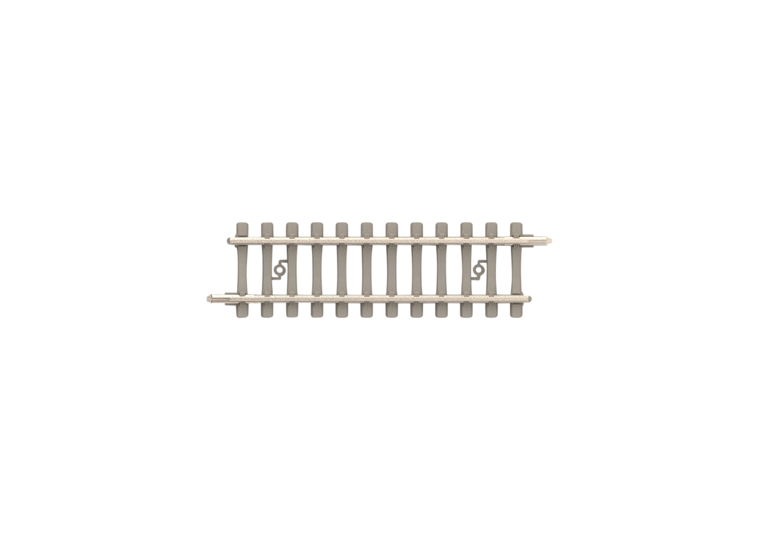 Minitrix 14507 Spur N Gerades Gleis mit Betonschwe    2,69