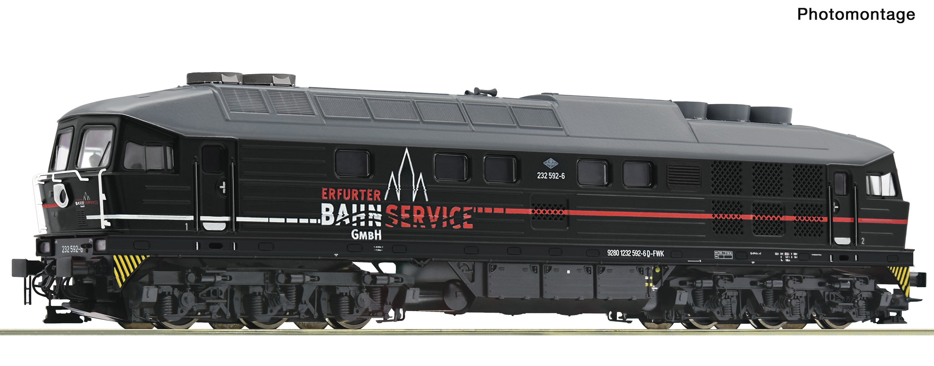 ROCO 7310103 Spur H0 Diesellok BR 232 EBS DC-Sound DCC274,9