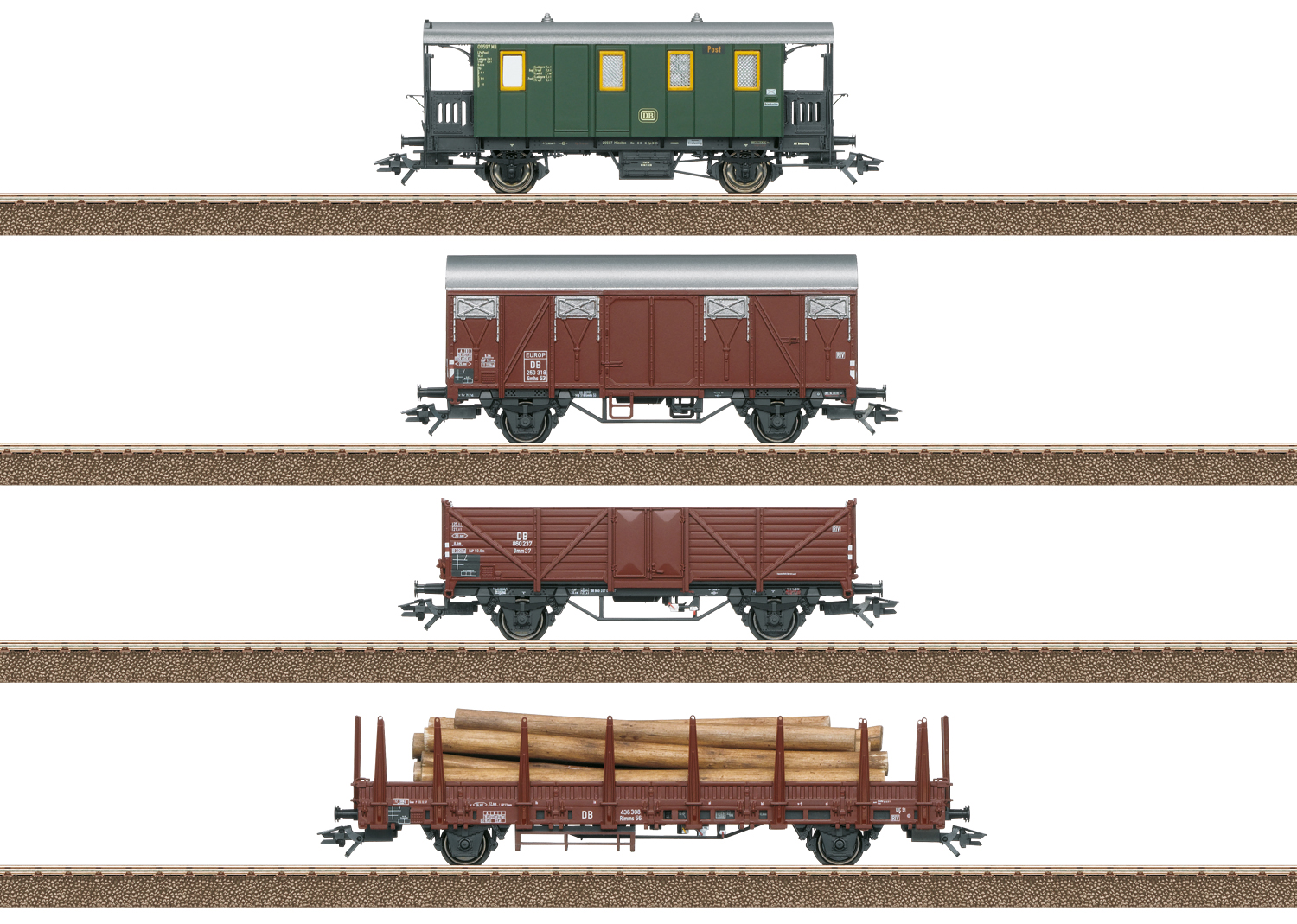 Trix 24140 Spur H0 Güterwagen-Set Nebenbahn           149