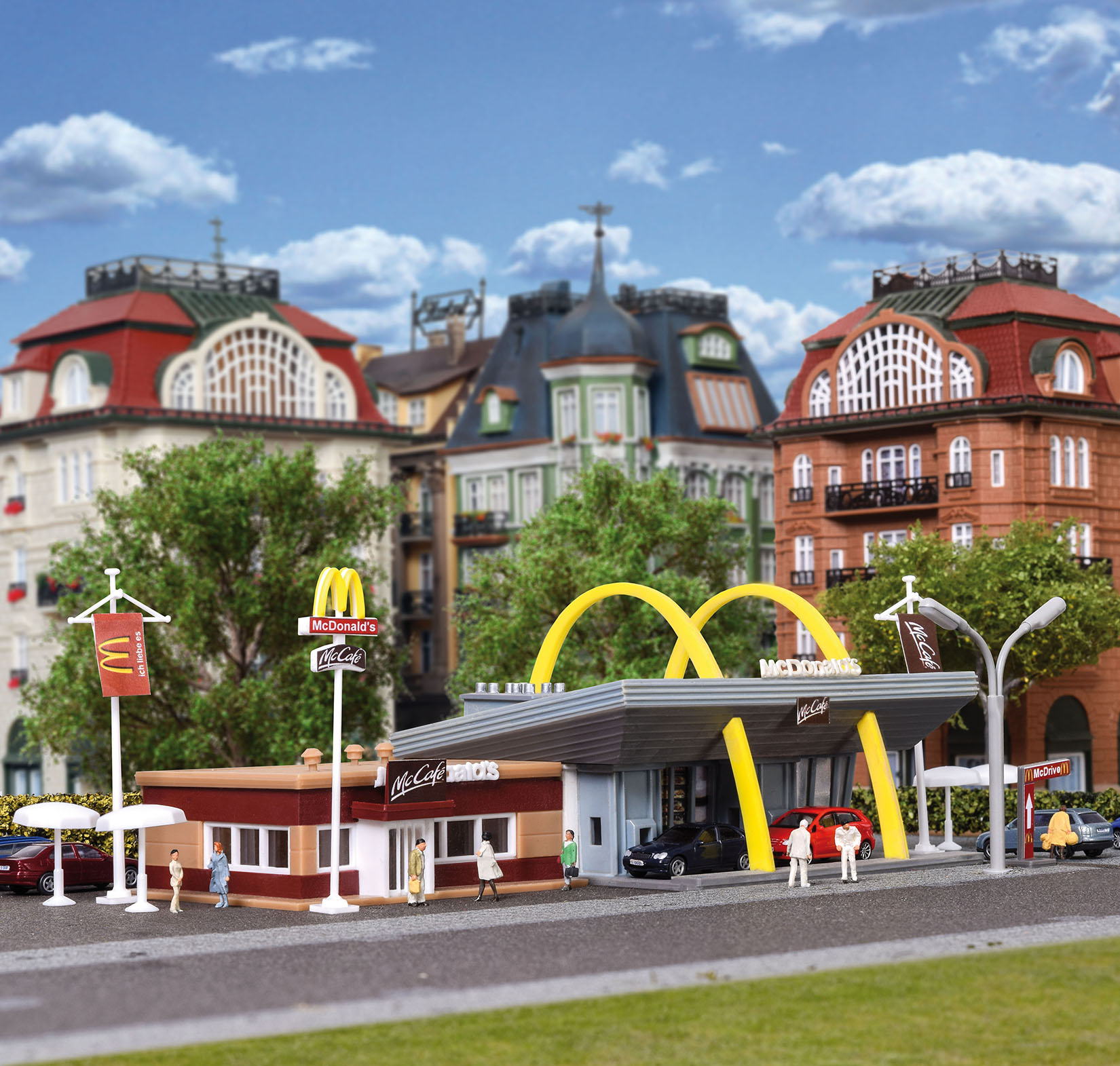 Vollmer 47766 Spur N McDonald´s Schnellrestauran   55,95