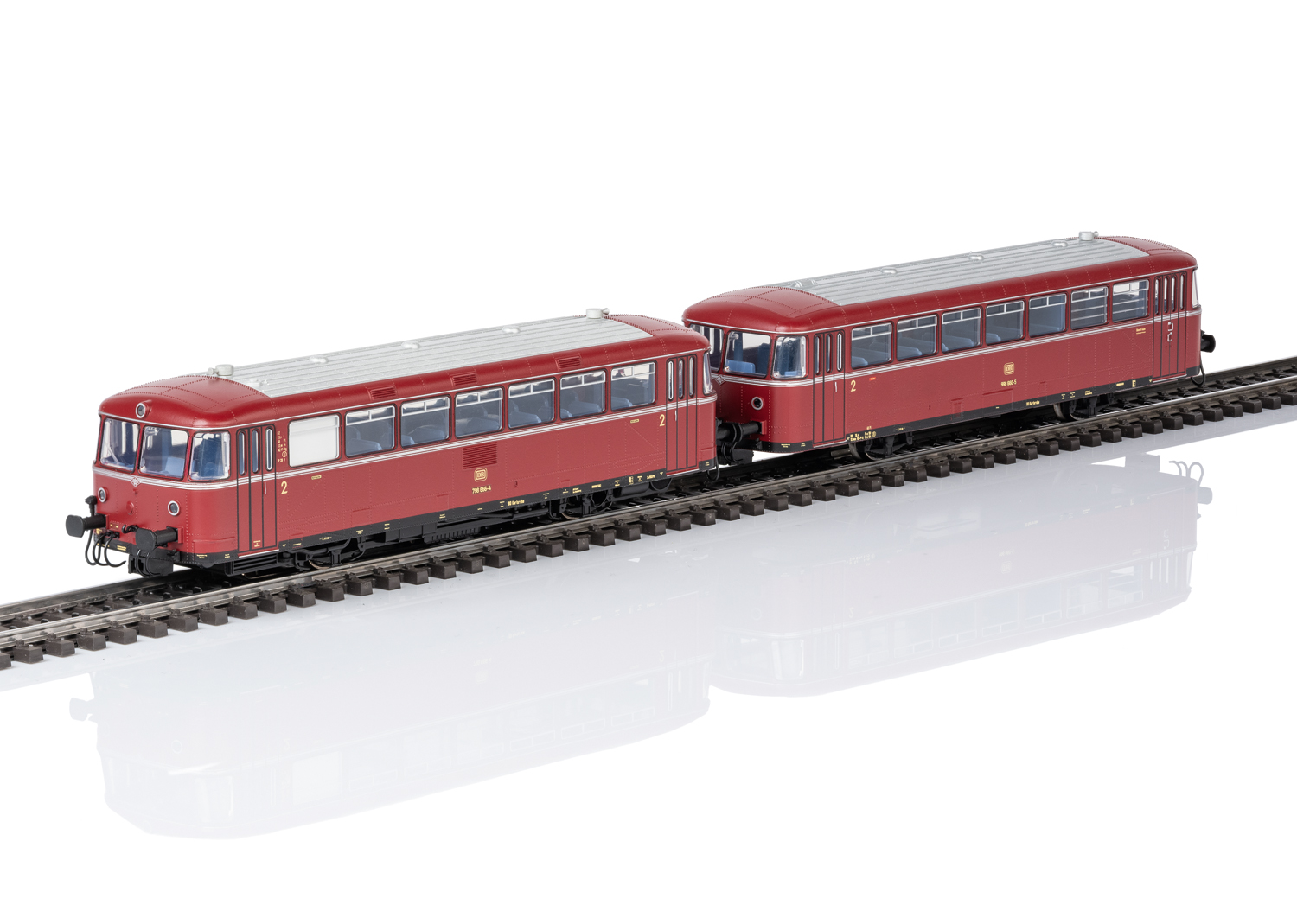 Märklin 38980 Spur H0  Schienenbus mit Steuerwagen Baureihe